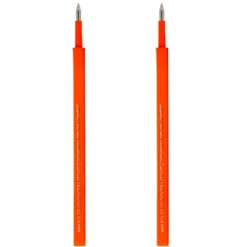 set di 2 refill per penna gel - lovely friends - orange