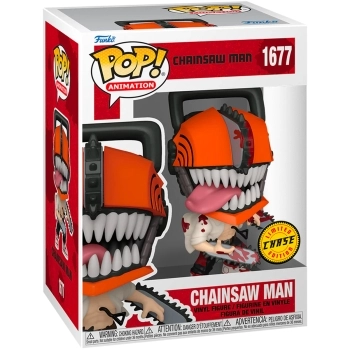 chainsaw man - chainsaw man 9cm - funko pop 1677 chase