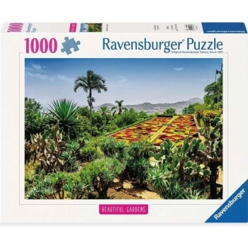 botanical garden, madeira - puzzle 1000 pezzi