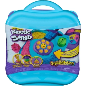 kinetic sand - playset squish motion - sabbia cinetica 450g