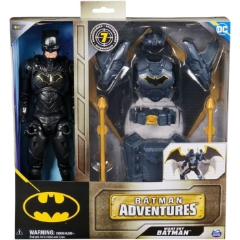 dc comics - batman adventures - batman con accessori night sky - personaggio snodabile 30cm