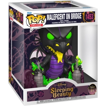 disney: sleeping beauty 65th anniversary - maleficent on bridge 9cm - funko pop 1453