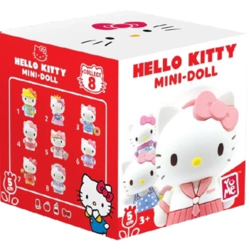 hello kitty - blind box - doll & mini doll series 5cm - 1 personaggio assortito