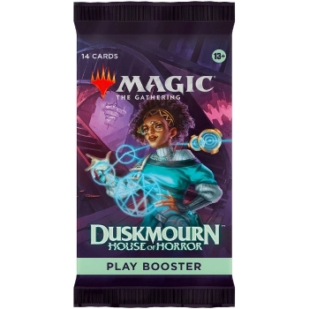 magic the gathering - duskmourn: house of horror - play booster 14 carte (eng)