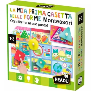 la mia prima casetta delle forme montessori