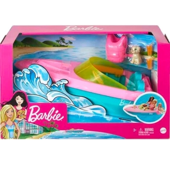 barbie barca con bambola