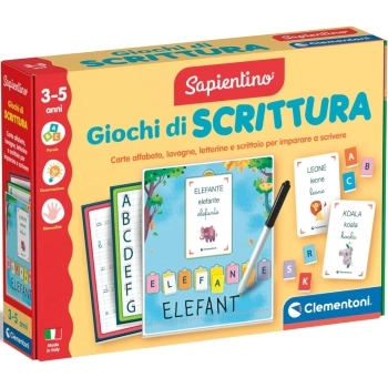 sapientino montessori - giochi di scrittura