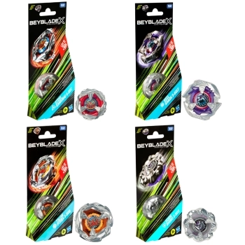 beyblade x - booster single top - un modello assortito