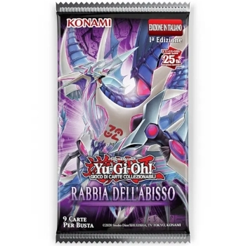 yu-gi-oh! - la rabbia dell'abisso - bustina singola 9 carte (ita)