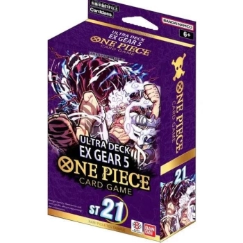 one piece card game - starter deck - ex gear 5 st-21 (eng)