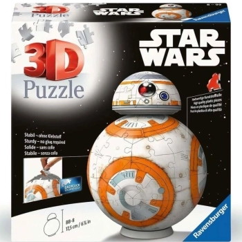 bb8 star wars puzzle 3d