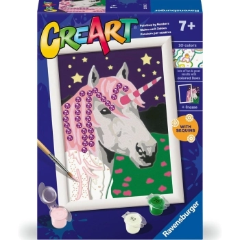 creart serie e classic - unicorno con brillanti