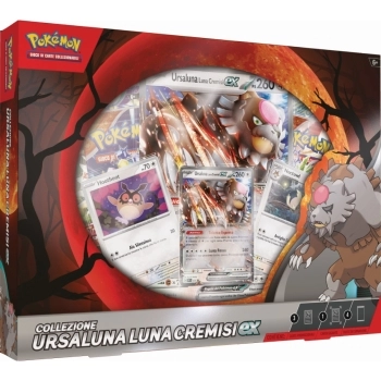 pokemon - collezione ex - ursaluna luna cremisi-ex (ita)