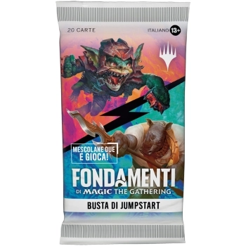 magic the gathering - fondamenti - busta jumpstart 20 carte (ita)