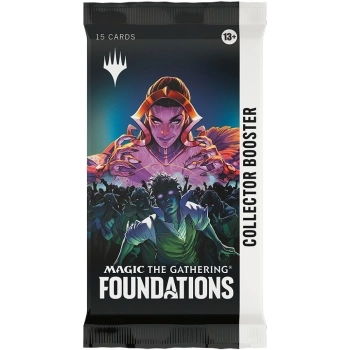 magic the gathering - foundations - collector booster 15 carte (eng)