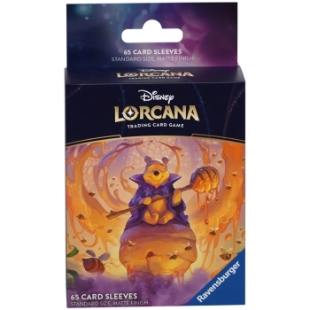 lorcana - azurite sea - winnie the pooh 65 card sleeves