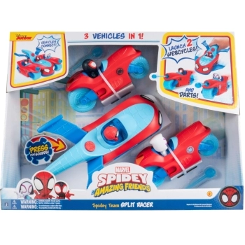 spidey veicolo ldeluxe 3 in 1 trasformabile