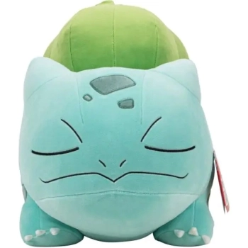 squishmallows - pokemon sleeping bulbasaur - peluche 45cm