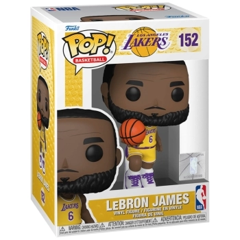 lakers - lebron james in 6 jersey 9cm - funko pop 152