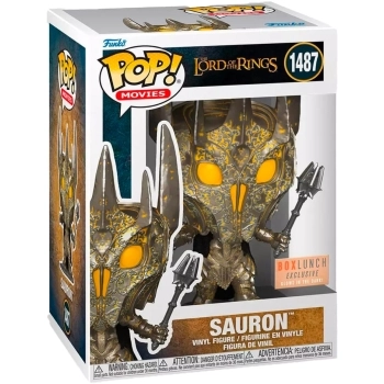 the lord of the rings - sauron (glows in the dark) 9cm - funko pop 1487