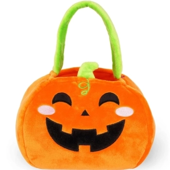 borsa per dolcetto o scherzetto - trick or treat - zucca