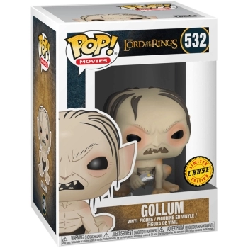 the lord of the rings - gollum 9cm - funko pop 532 chase