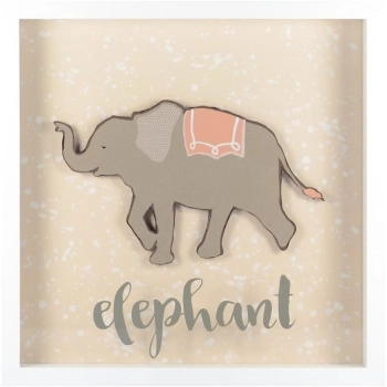 elefante - decorazione da parete