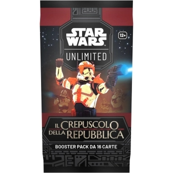 star wars unlimited - il crepuscolo della repubblica - bustina singola (ita)