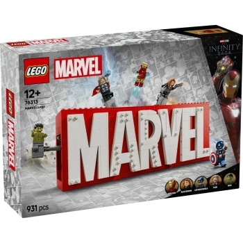 76313 - logo e minifigure marvel