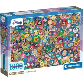 disney - puzzle 1000 pezzi impossible