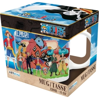 one piece - tazza 320ml - crew on the thousand sunny