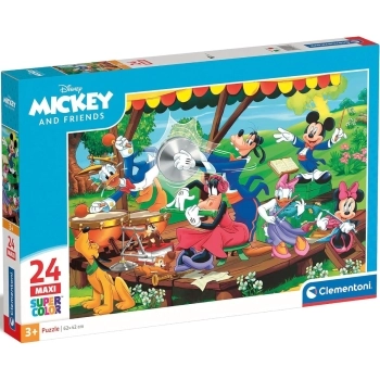 mickey & friends - puzzle 24 pezzi maxi