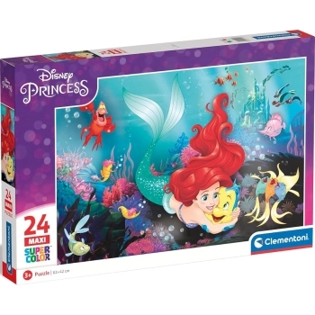 la sirenetta - puzzle 24 pezzi maxi