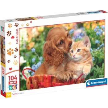 cute friends - puzzle 104 pezzi