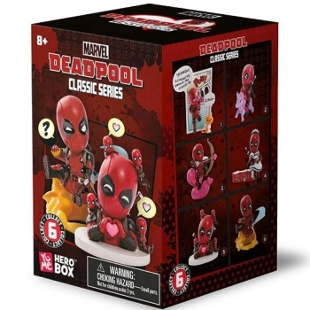 deadpool - hero blind box classic series - 1 personaggio assortito