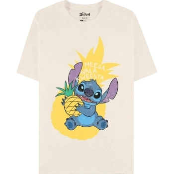 lilo & stitch - pineapple stitch - short sleeved t-shirt - xs