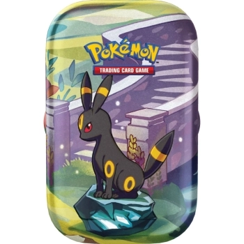 pokemon scarlatto e violetto evoluzioni prismatiche - umbreon - 1 mini tin da collezione (ita)