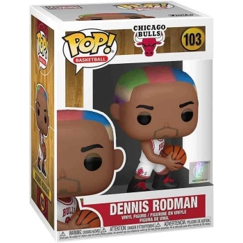 nba legends: bulls home - dennis rodman 9cm - funko pop 103