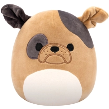 squishmallows - loafer il bulldog - peluche 20cm