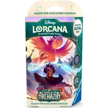 lorcana - l'isola di archazia - ametista & acciaio - starter deck (ita)