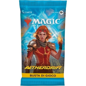 magic the gathering - aetherdrift - bustina di gioco - bustina singola 14 carte (ita)