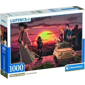 lupin iii - puzzle 1000 pezzi