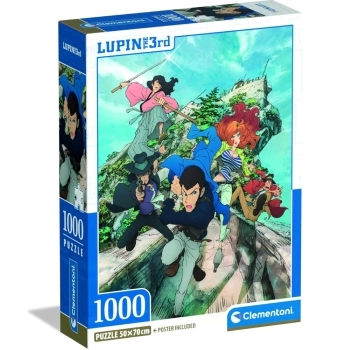 lupin iii - puzzle 1000 pezzi