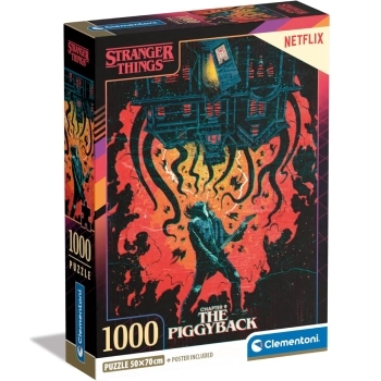 stranger things - puzzle 1000 pezzi