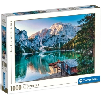 emerald lake braies - puzzle 1000 pezzi