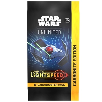 star wars unlimited - jump to lightspeed - carbonite booster - bustina singola (eng)