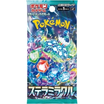 pokemon stellar miracle sv7 - bustina singola 5 carte (jap)