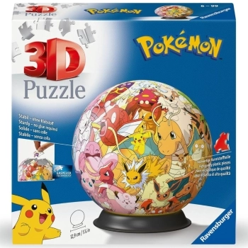 pokemon - puzzle 3d