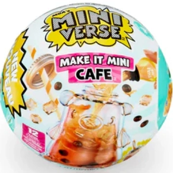 mga's miniverse - make it mini food - cafe - serie 4