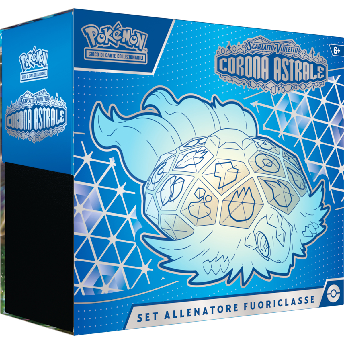 pokemon scarlatto e violetto corona astrale - case sigillato 10x set allenatore fuoriclasse (ita)